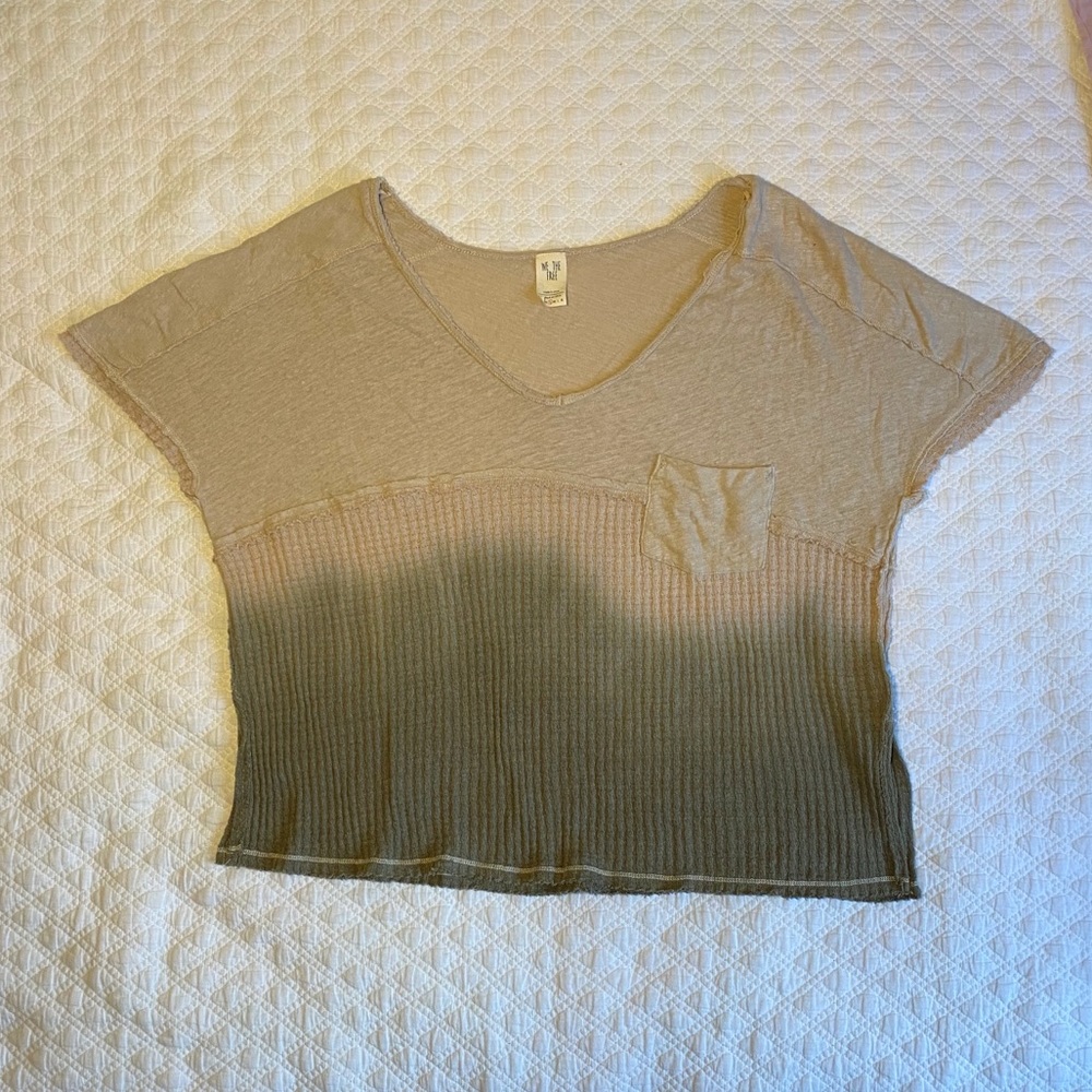 Free People Wide Neck T-Shirt